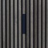 Schwarzes Aluminium