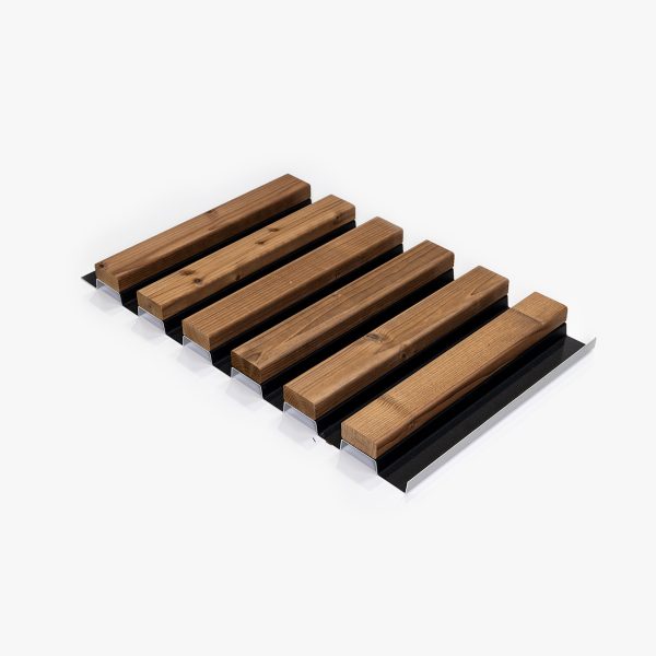 AluWood Braun - Muster